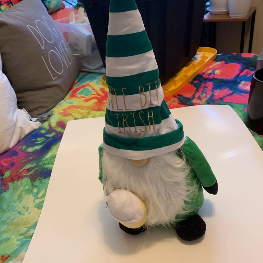 Rae Dunn ST PATRICKS DAY gnome